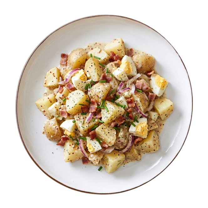 Sıcak Patates Salatası